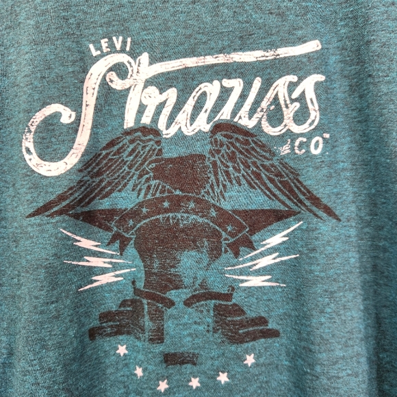 Levi's Mens Short Sleeve Frontside Graphic Tee Large - Picture 3 of 4